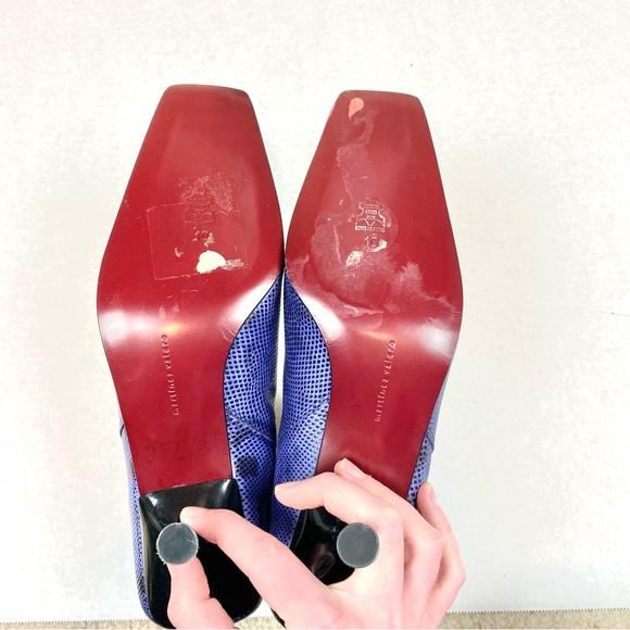 Martinez Valero Square Toe Heeled Booties - Picture 9 of 12